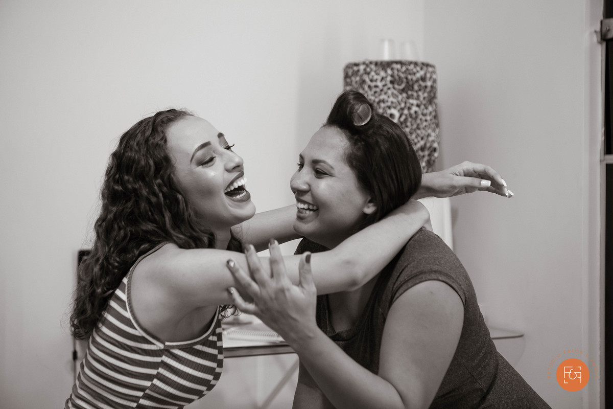 making of se divertindo com a mãe