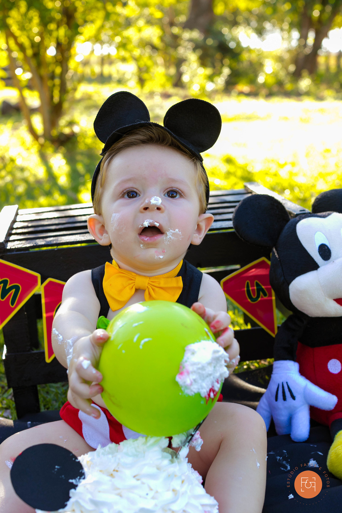 brincando com a bexiga