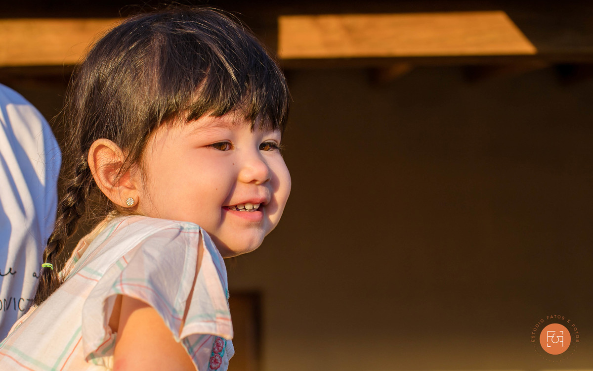 aniversariante sorrindo
