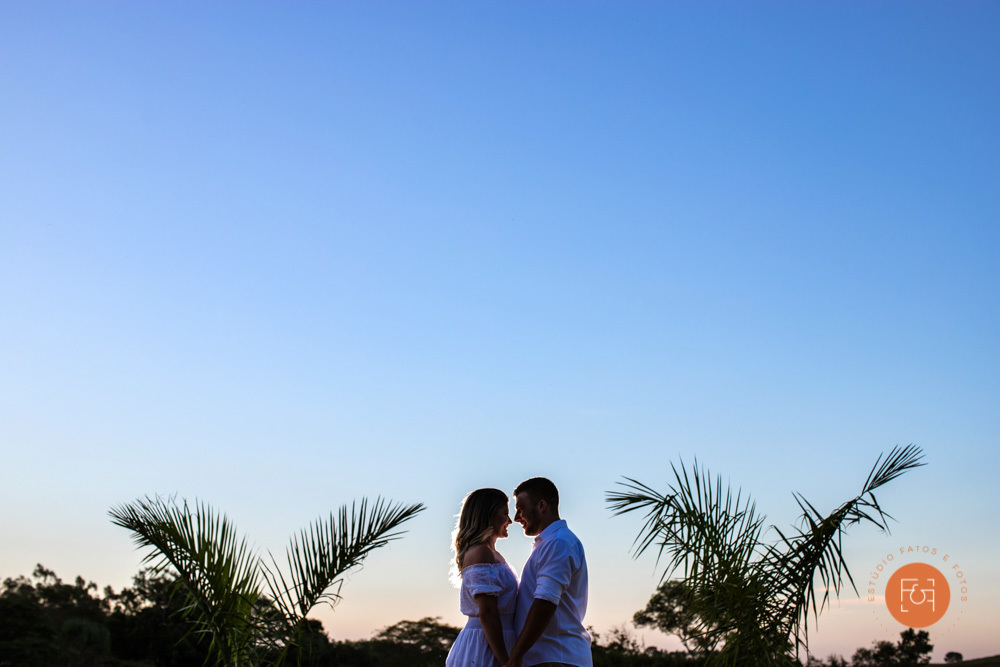 Pré wedding silhueta