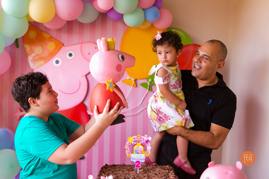 aniversariantes com o pai