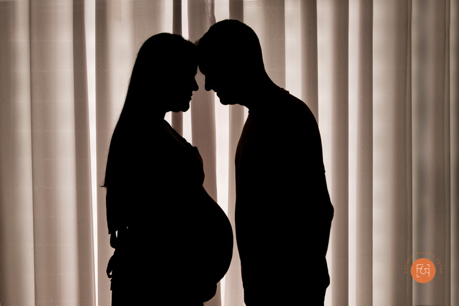 gestante com o papai 