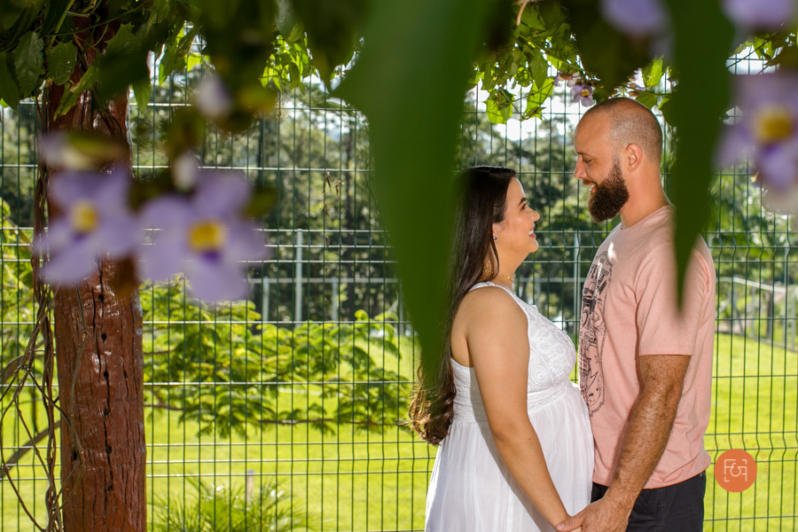 gestante com o papai