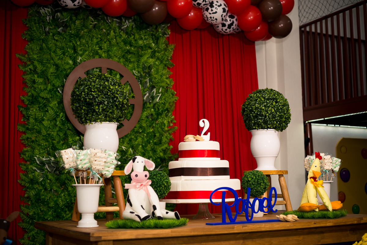 Aniversário Rafa 2 Anos - Fazendinha