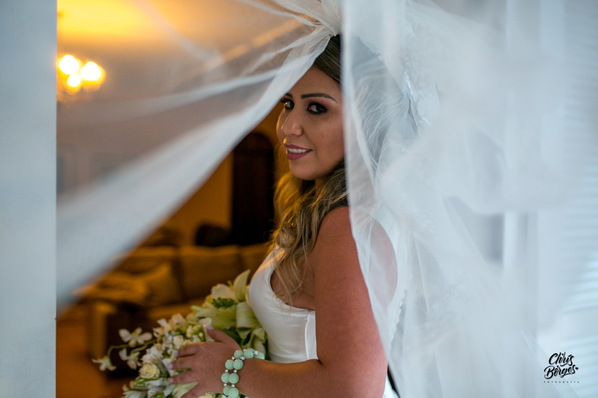 noiva posando pra foto