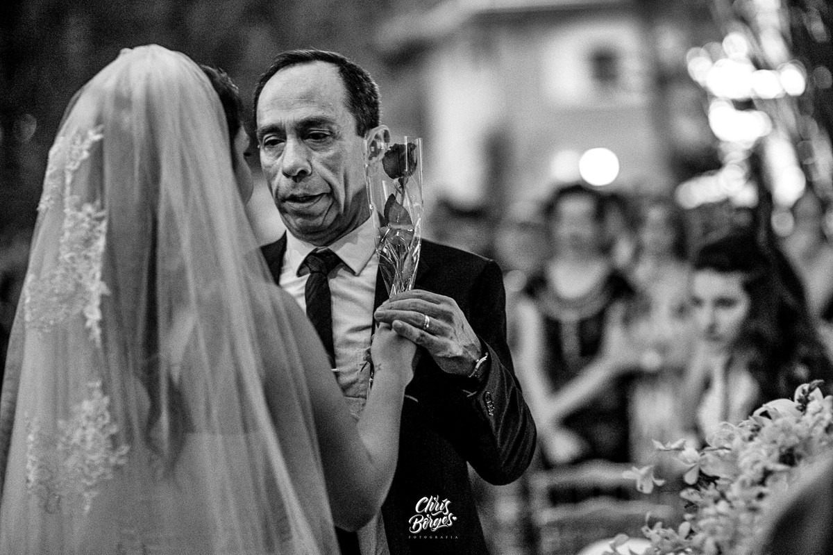 uma flor para o pai da noiva