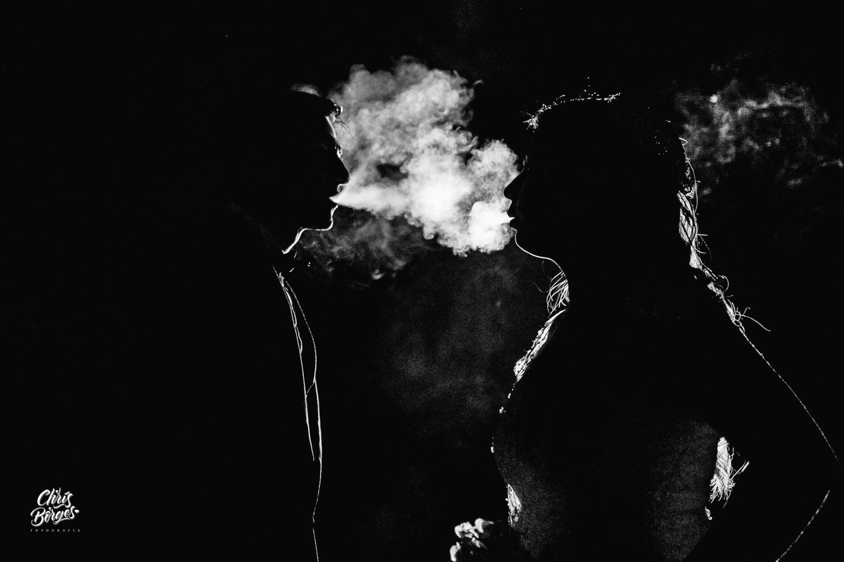 noivos fumando