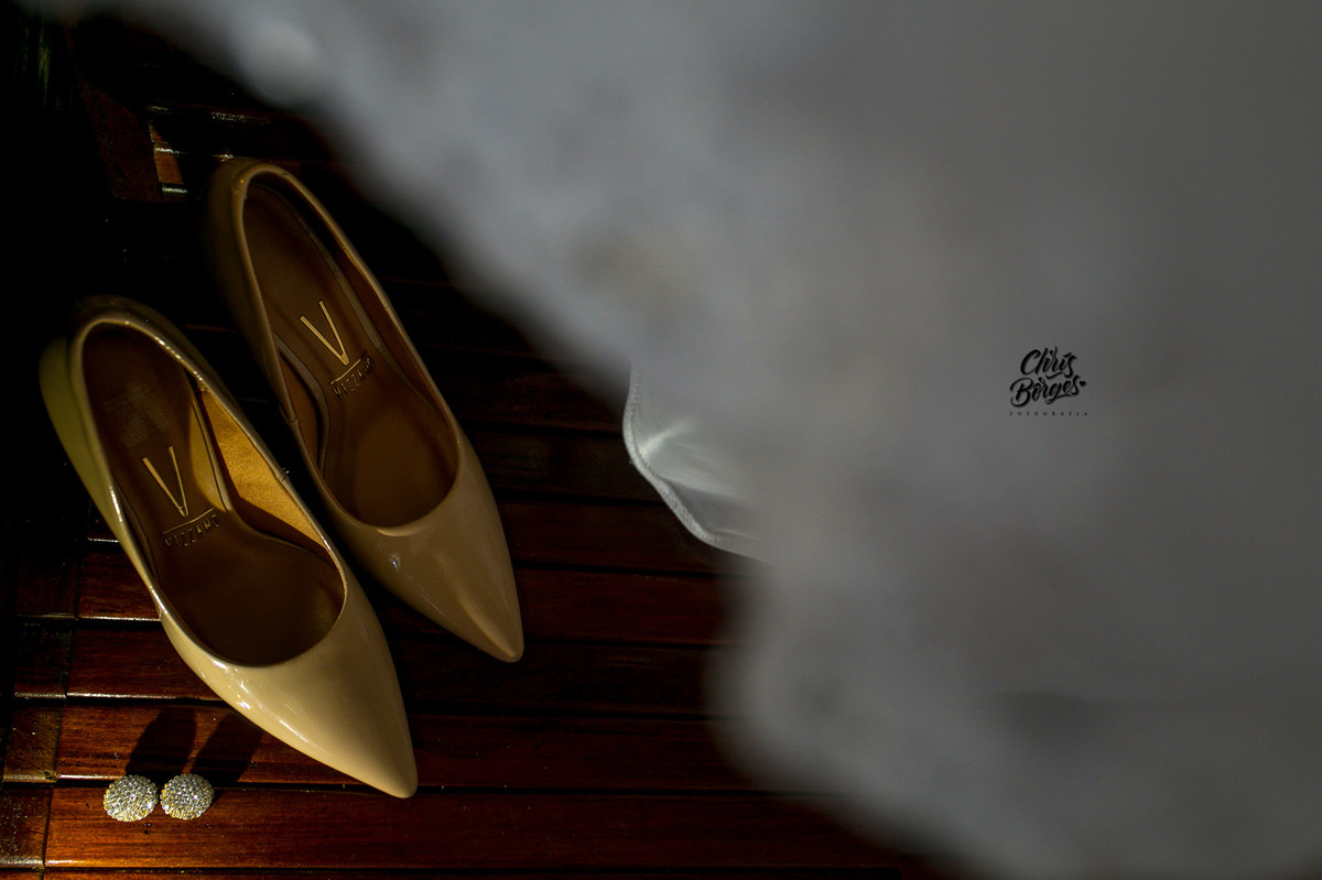 o sapato da noiva