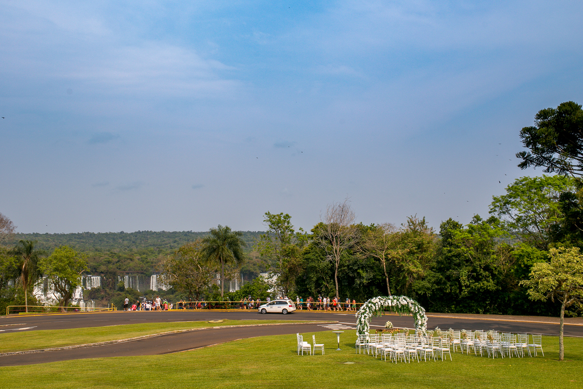 local de cerimônia pronto