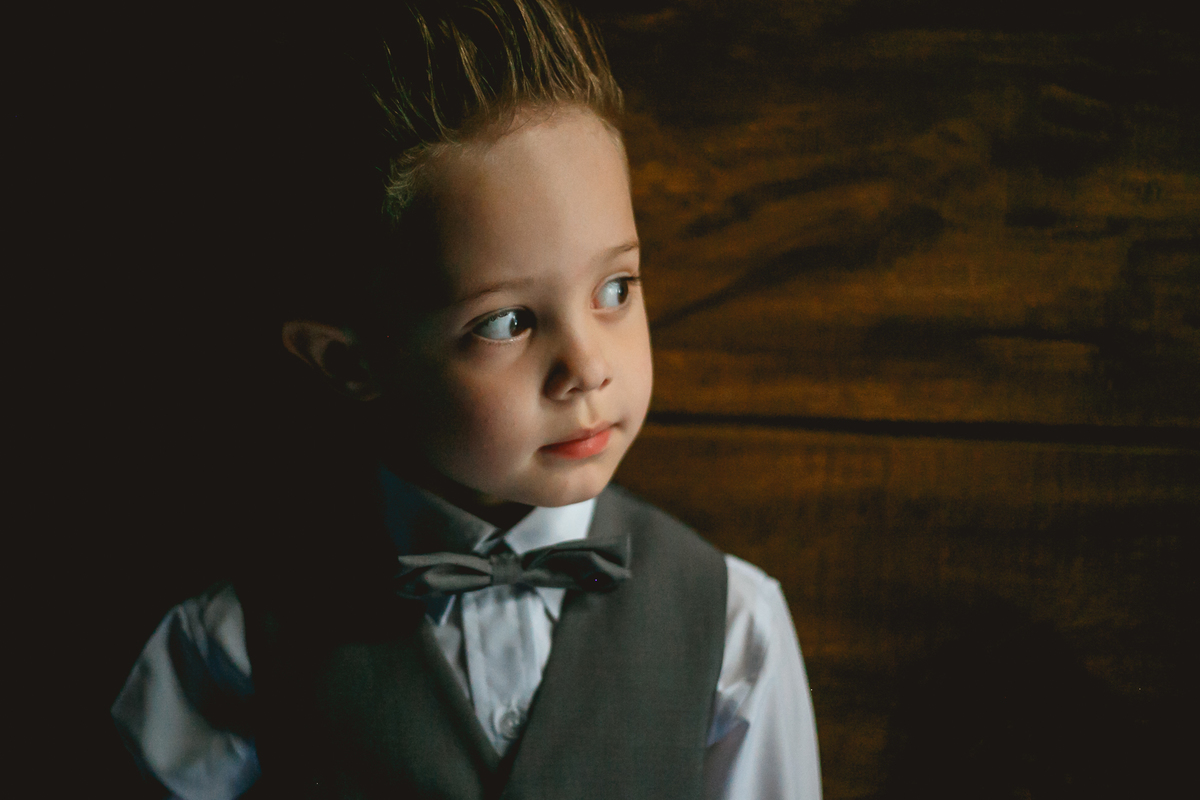 retrato do filho dos noivos