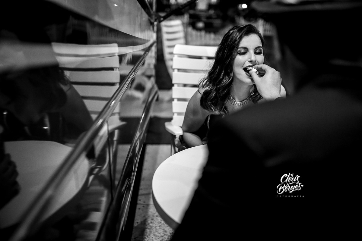 casal nos bastidores do circo