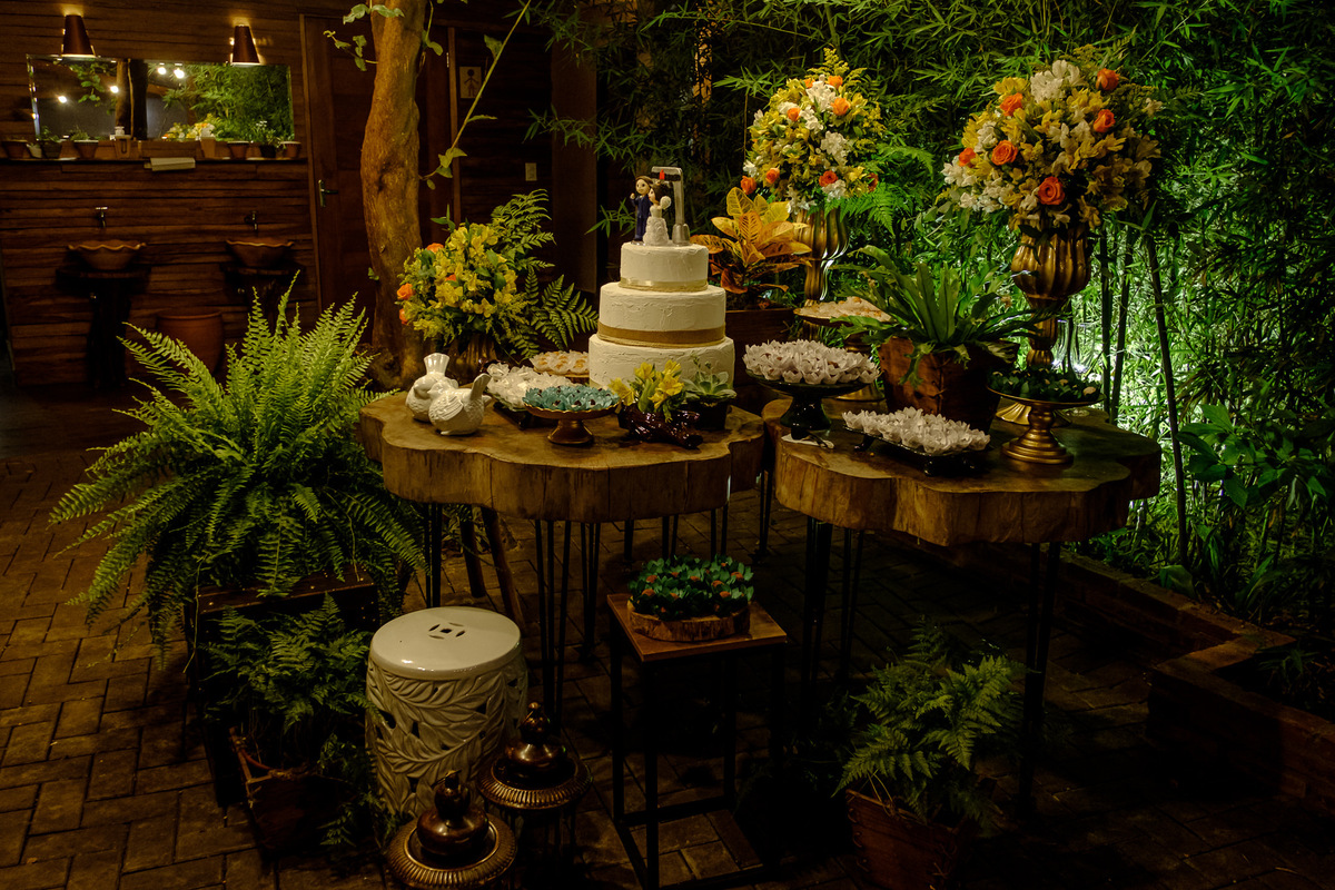 decoração de casamento boho chic