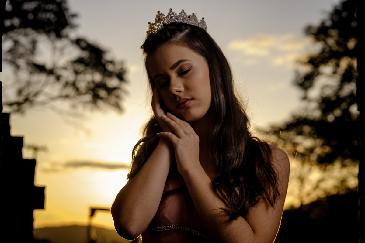 retrato da debutante princesa