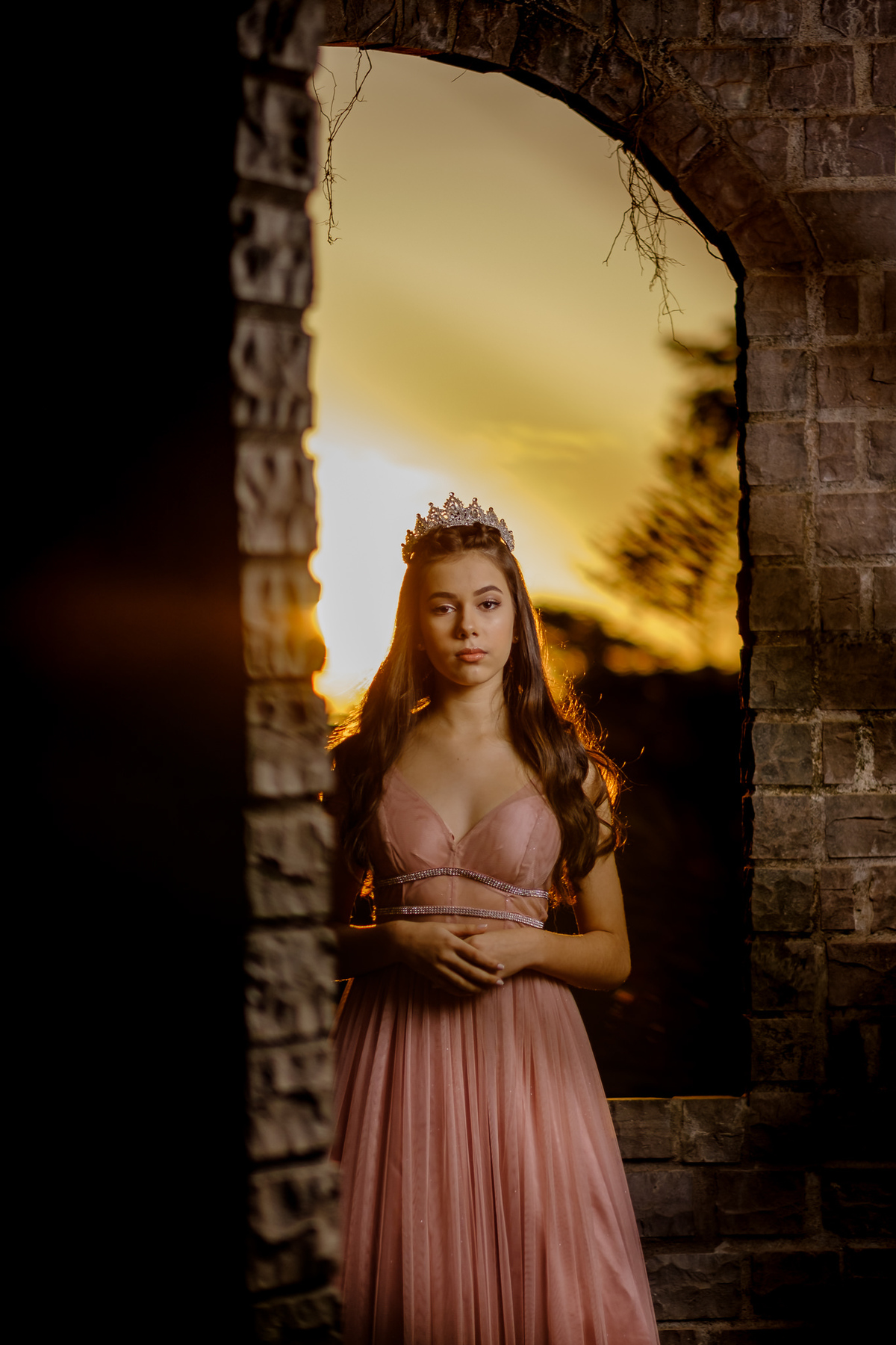 retrato da debutante princesa