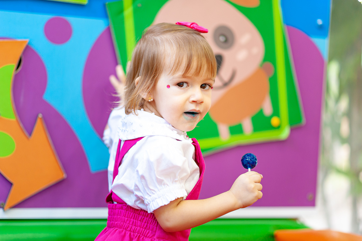 Fotografia de aniversário infantil em buffet de são paulo Masha e o Urso.