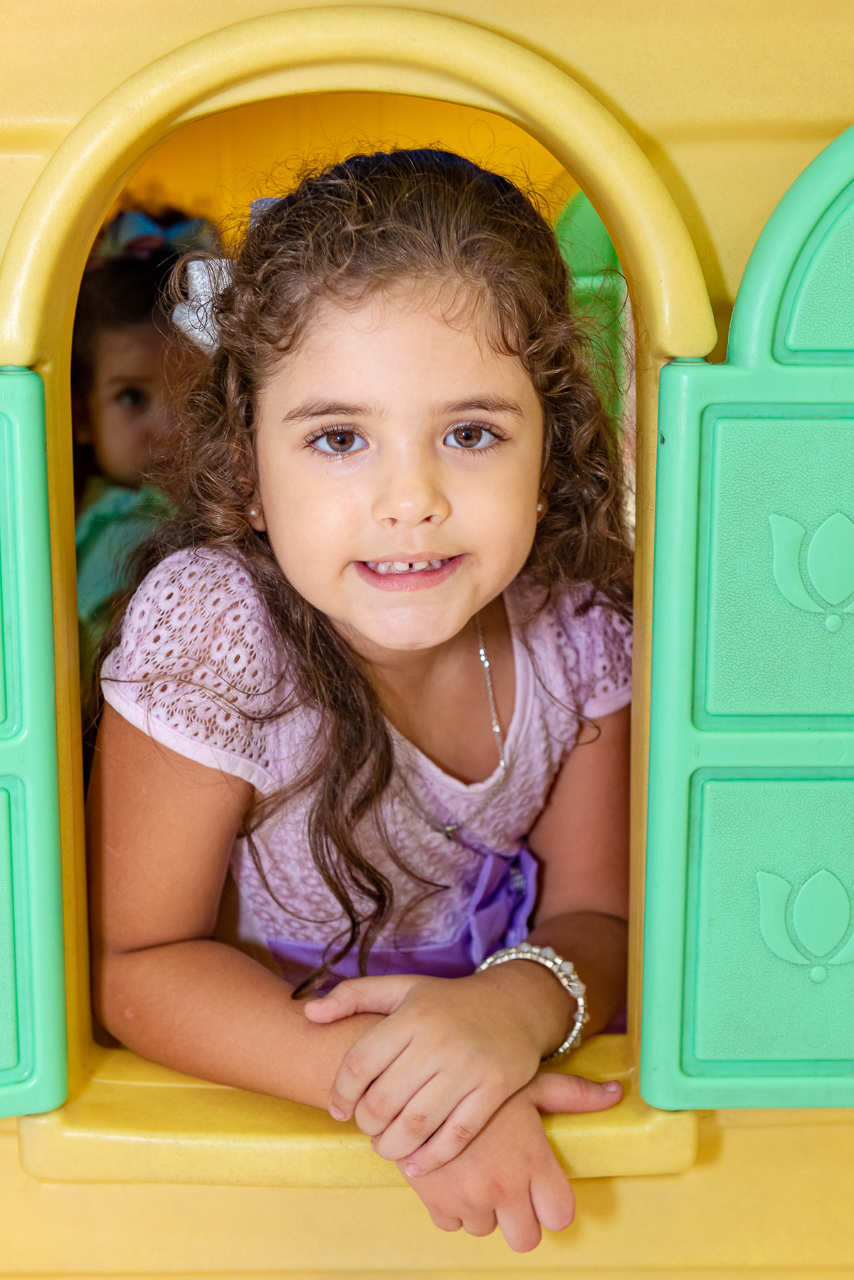 Fotografia de aniversário infantil em buffet de são paulo Masha e o Urso.