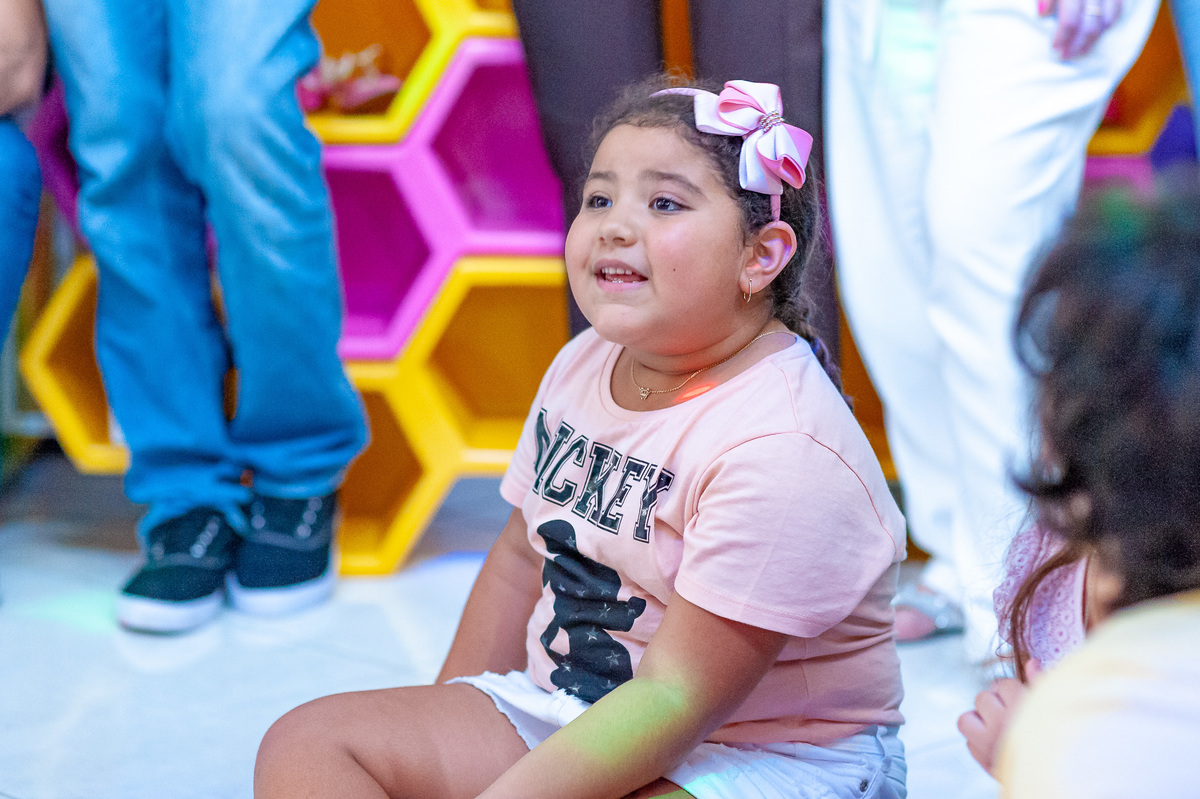 Fotografia de aniversário infantil em buffet de são paulo Masha e o Urso.