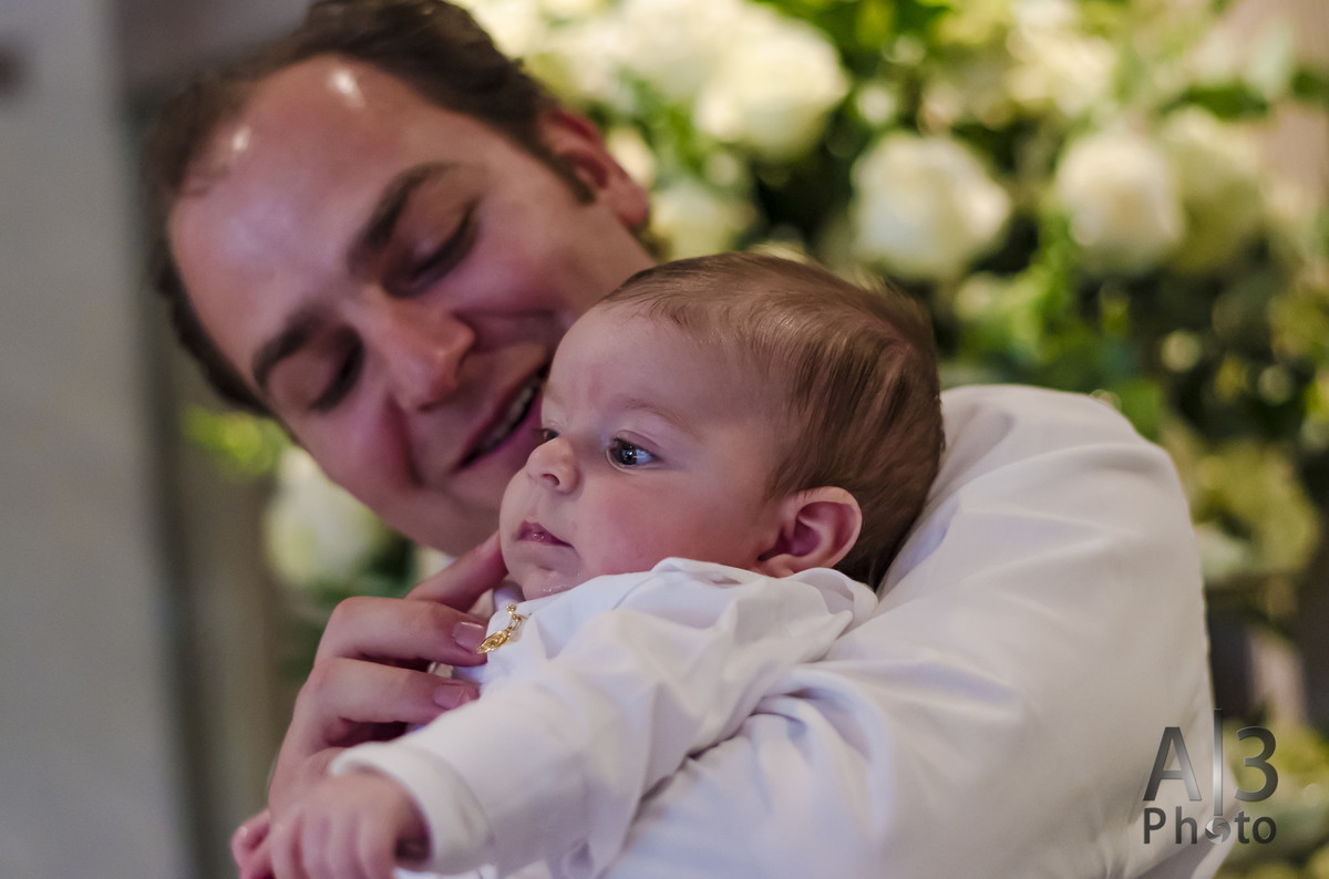 Fotografia de batizado em Alphaville. Fotografia de batizado na gruta Alphaville. Foto de batizado
