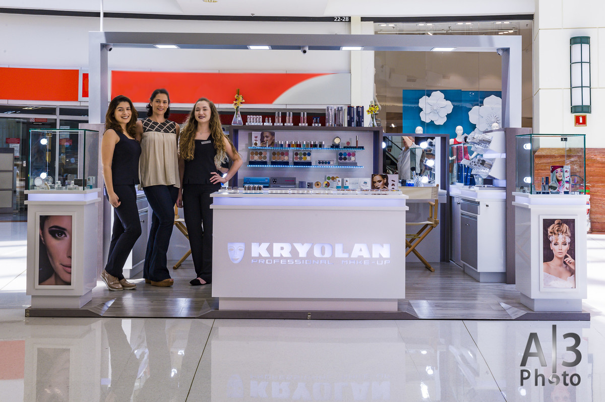fotografia corporativa kryolan campinas no shopping Iguatemi Campinas, bases kryolan. Kryolan - Professional Make-Up