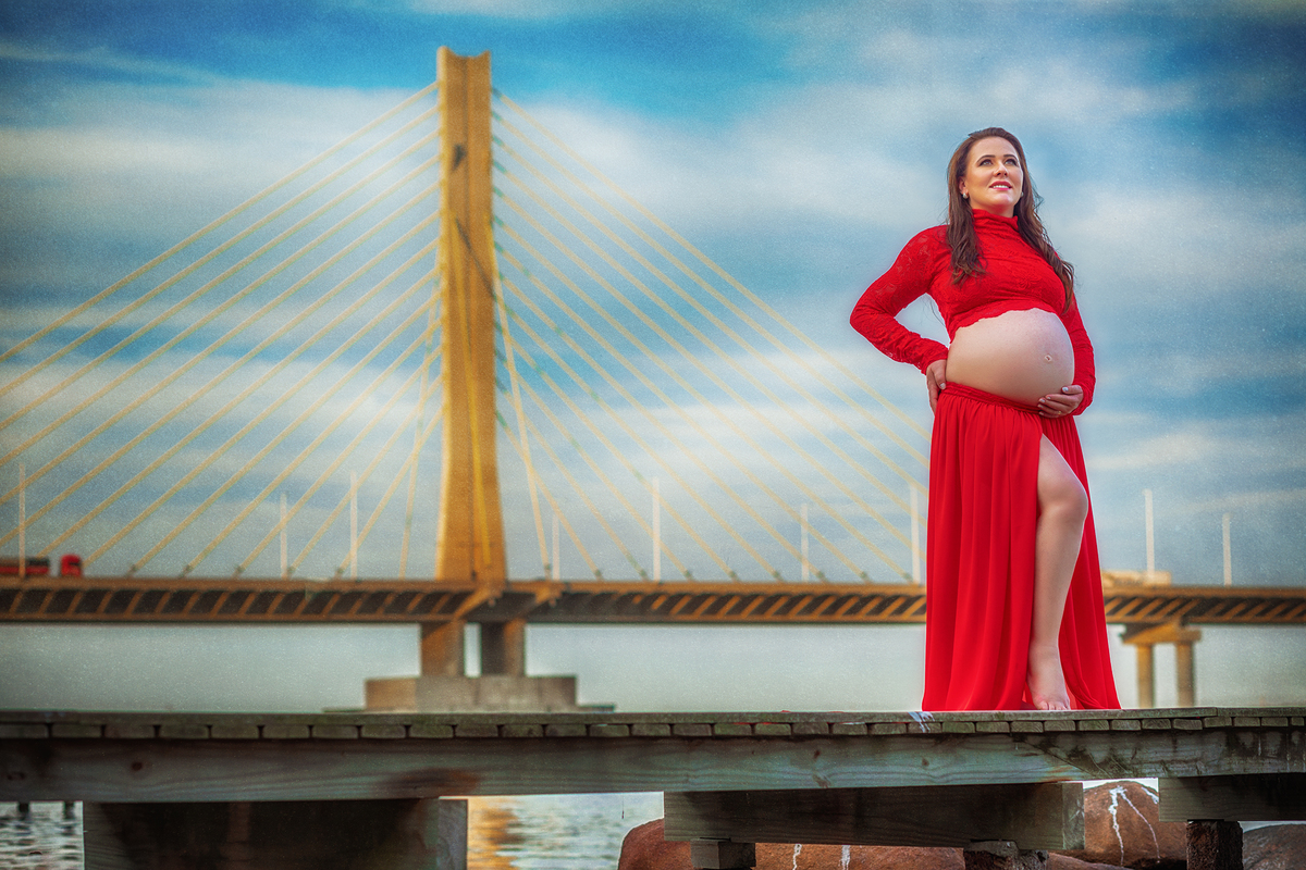 Ensaio Gestante Laguna