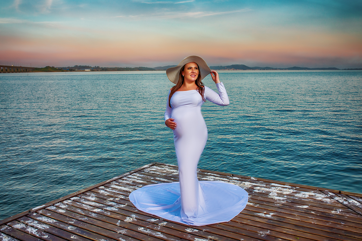 Ensaio Gestante Laguna