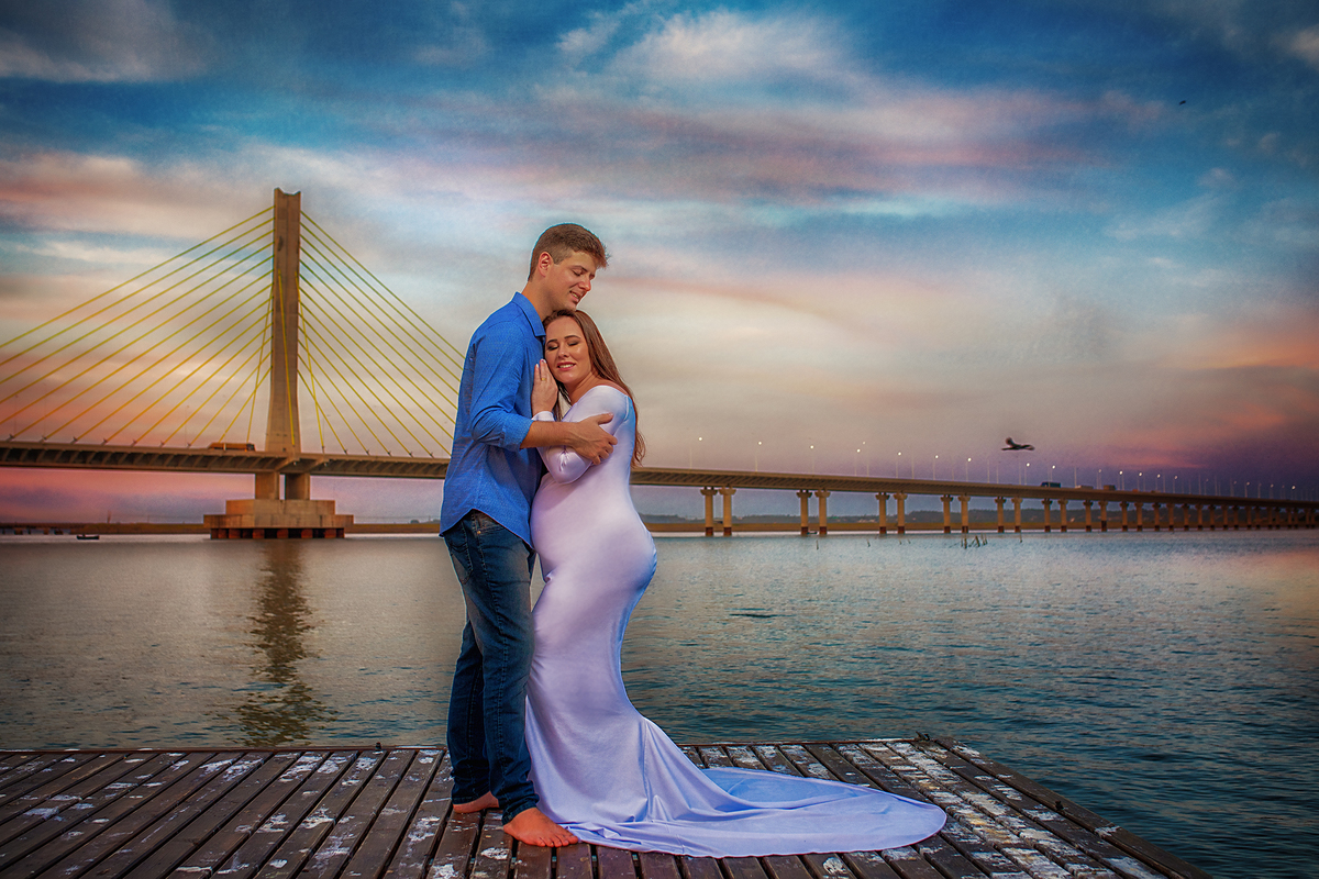 Ensaio Gestante Laguna