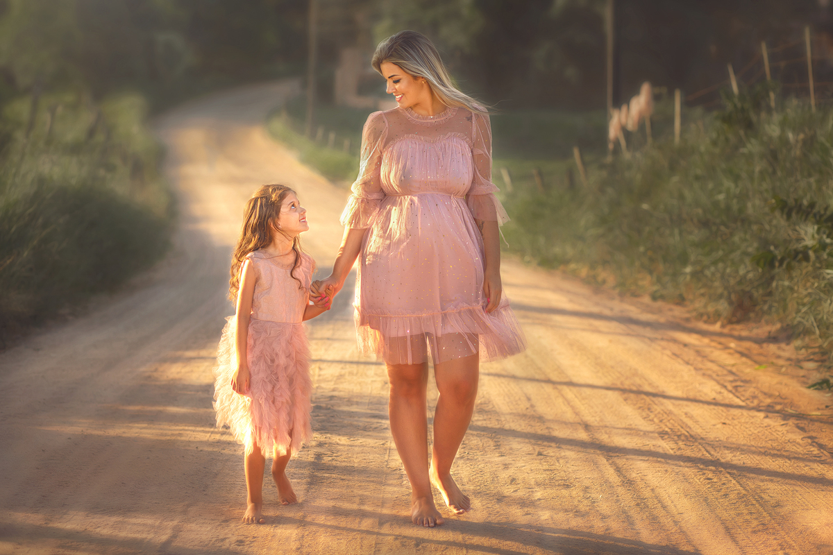 Vestido mãe e filha