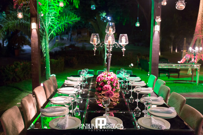 decoração festa pratos