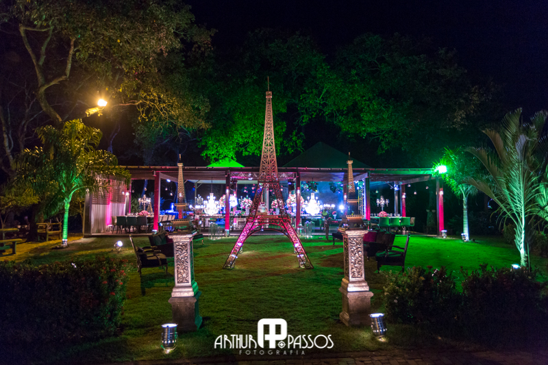 decoracao festa torre eiffel