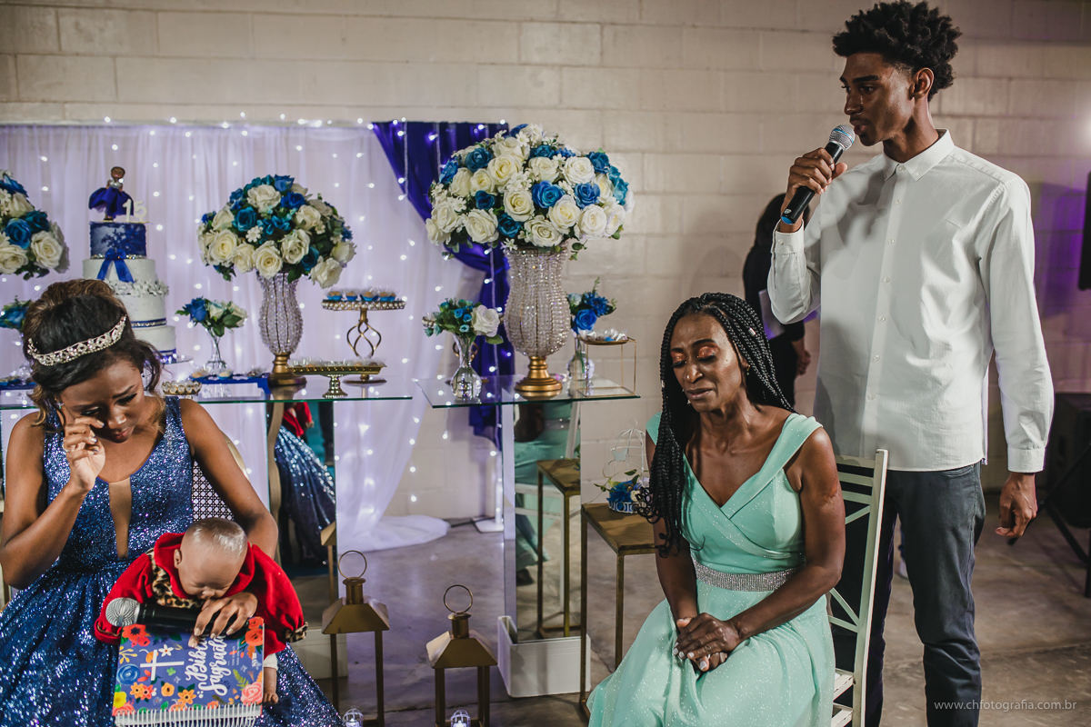 foto de cerimonia de 15 anos, mar agradecimento,