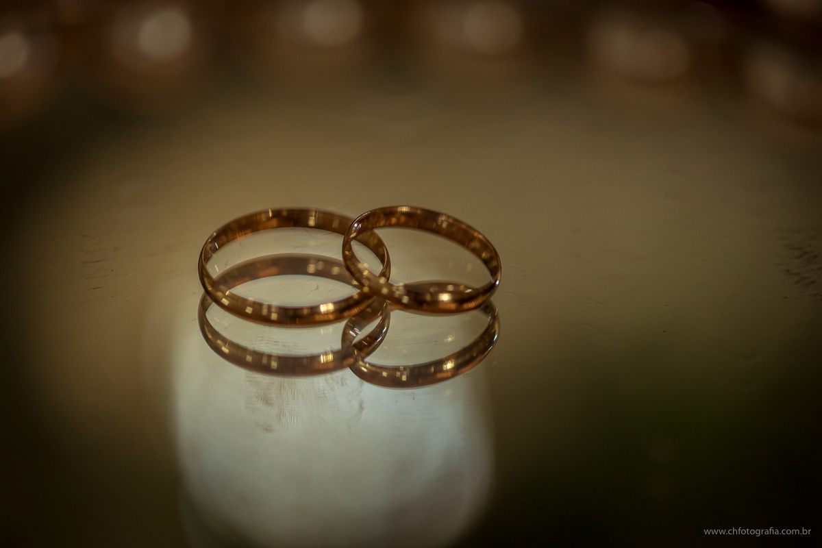 Aliança dos noivos, Chácara Joquebede, casamento