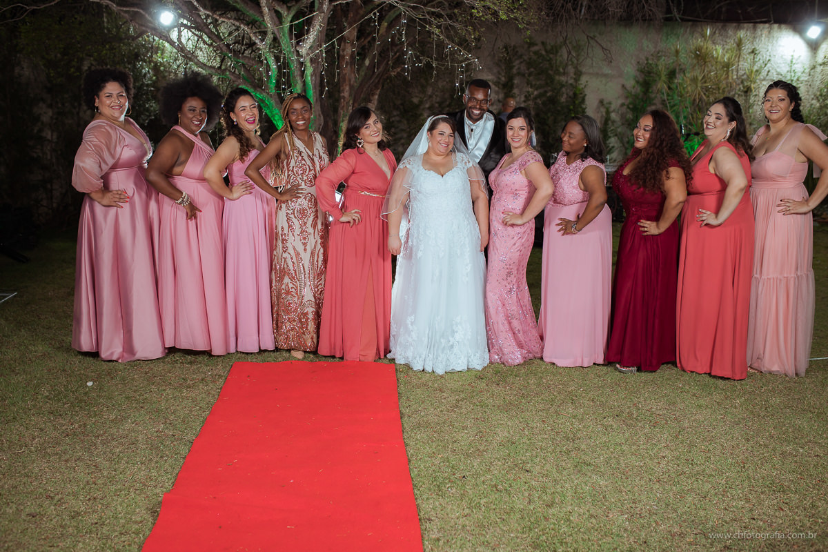 fotos com as madrinhas, vestido de madrinha, fotografo de casamento, ch fotografia