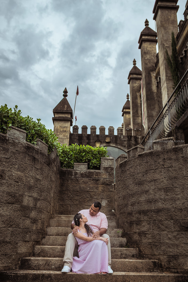 roupas para ensaio pré wedding, Castelo dos Vinhais Vinhedo