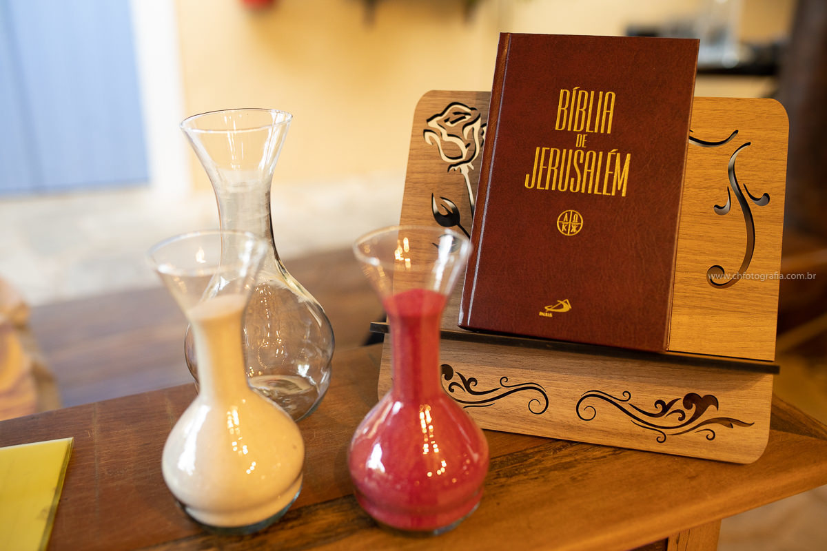 Celebrante, preparativos para cerimonia