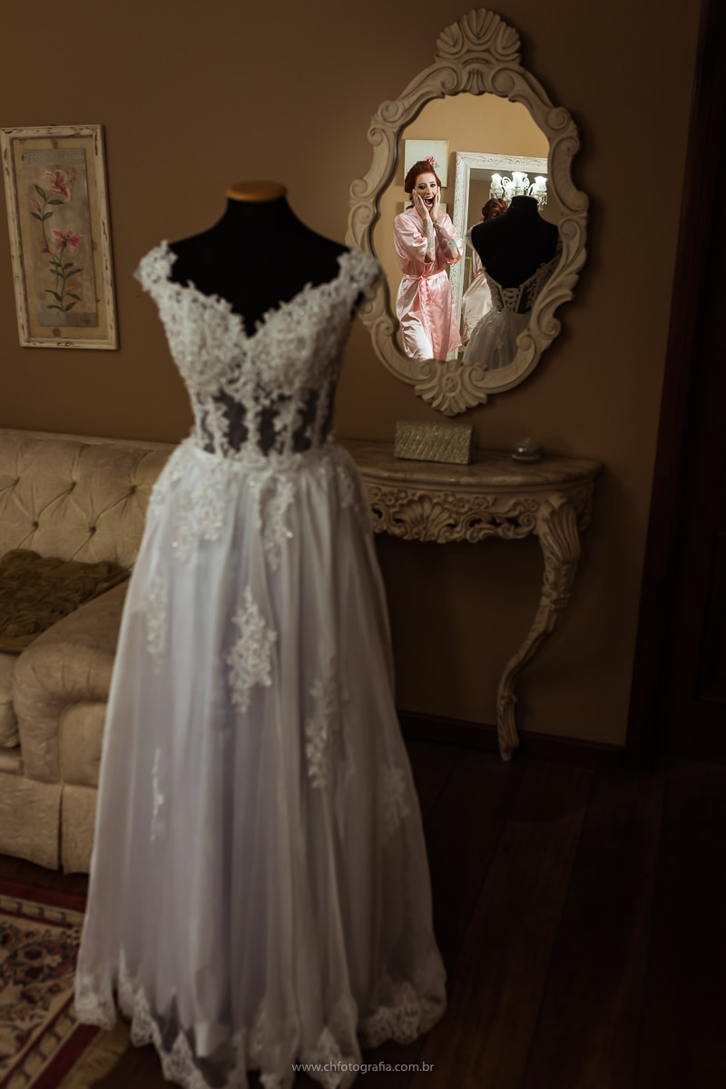 Making off da noiva noHipnose Dia de Noiva, FOTO DE vestido da noiva