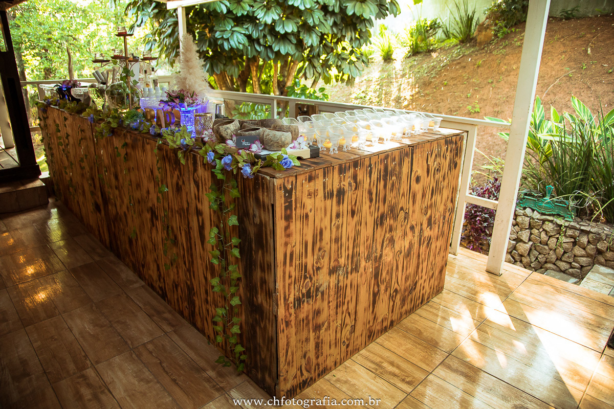 balcão de bartender