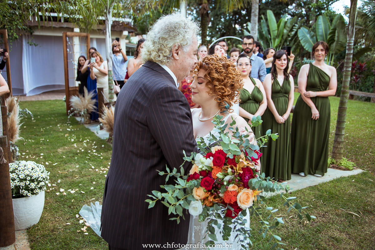 Beijo do pai na noiva