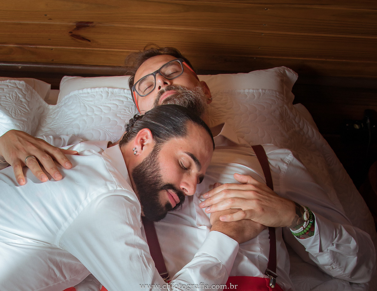 Ensaio thash tash the dress no chalé 