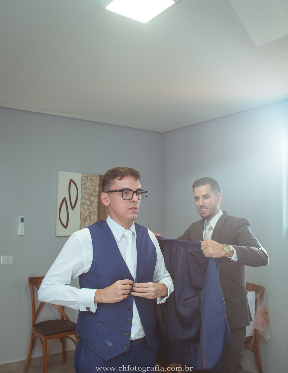 Momentos inesquecíveis do making off do noivo no Castelo dos Vinhais.