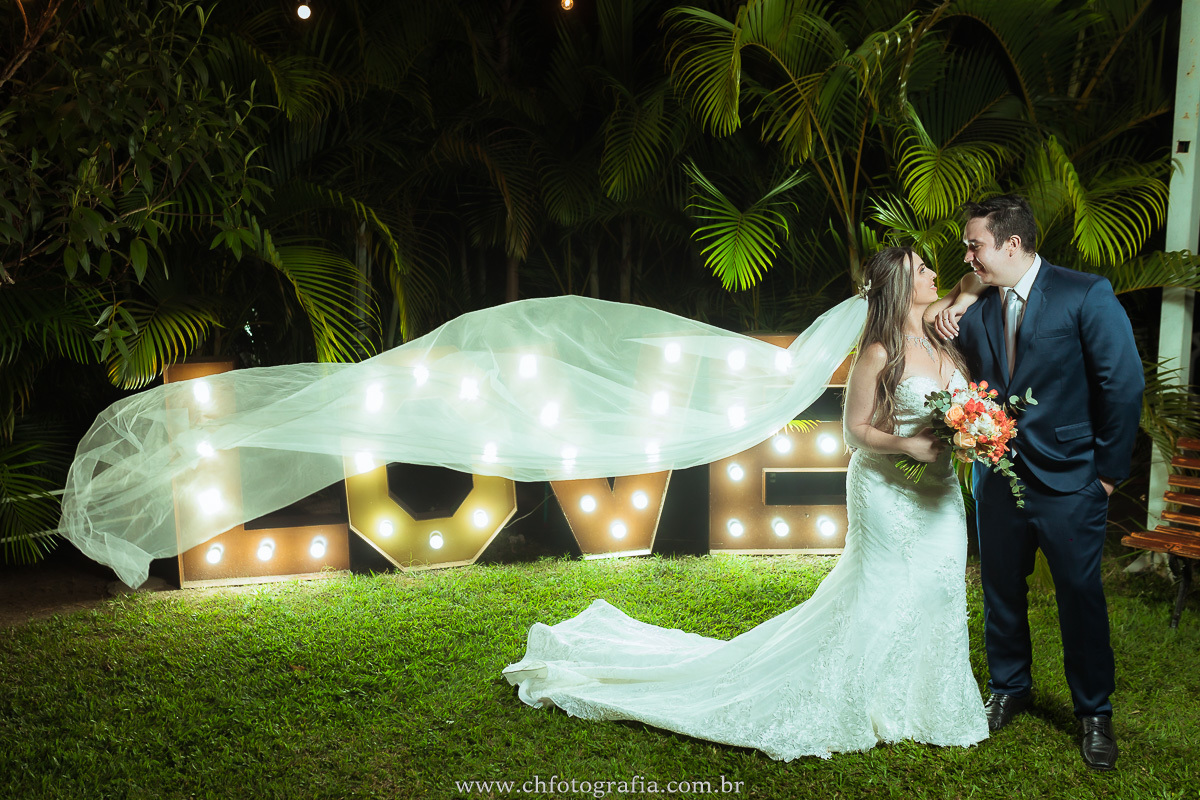 Fotos de casamento no Espaço Estação Florata
