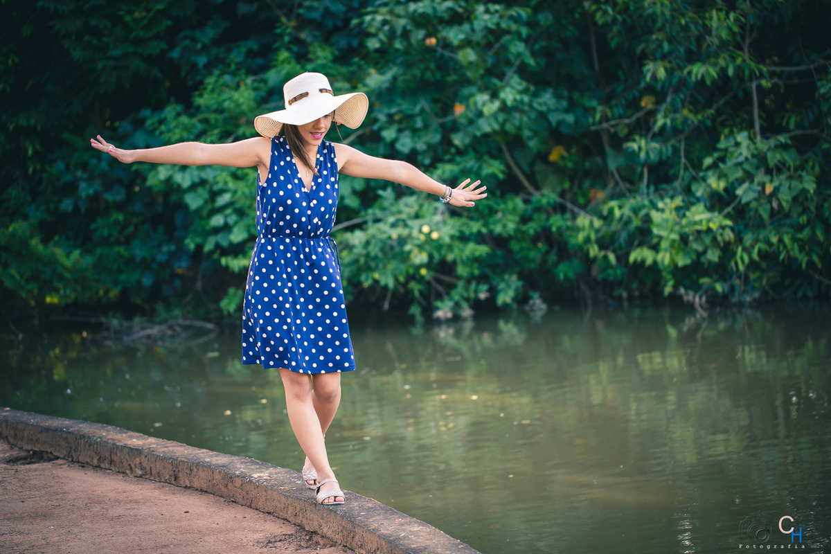 Fotos de Ensaio de 15 anos no Parque Ecológico Campinas - SP