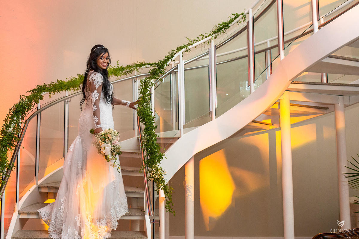Noiva na escada 