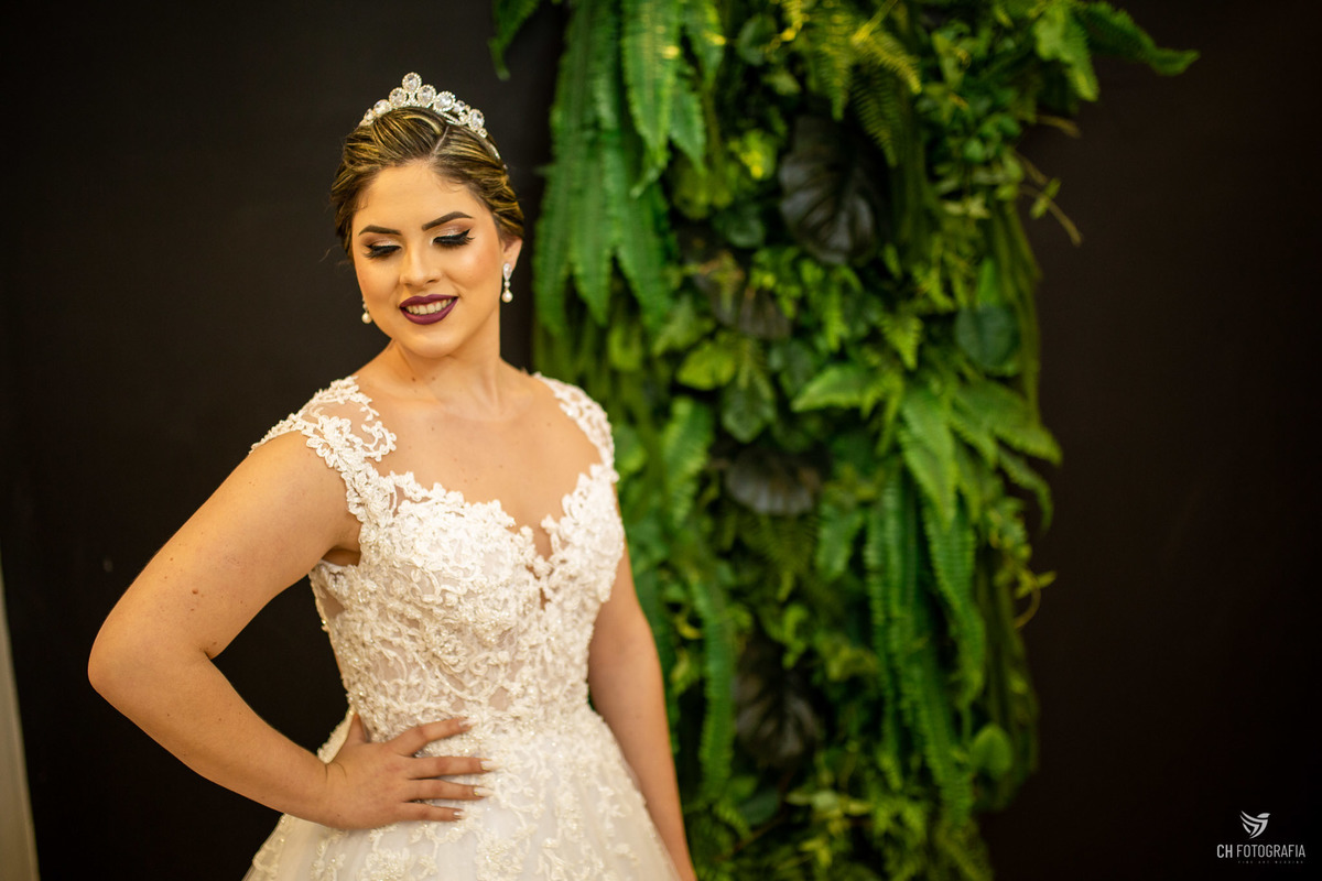 Making off da noiva no Ateliê Fernanda Moraes