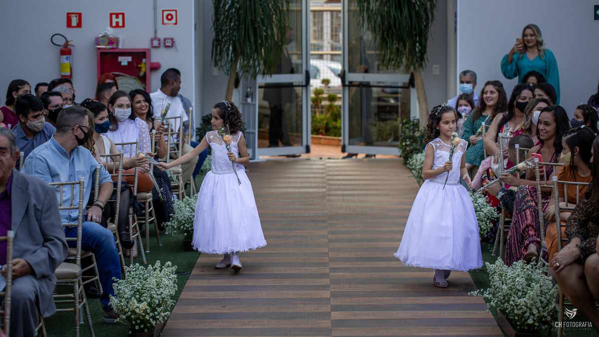 Entrada das florista Le Partie Comemorações
