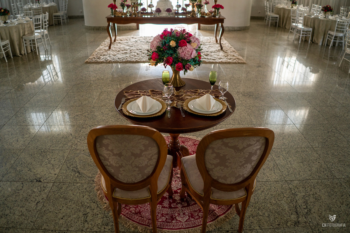 Decoração de casamento do Le Partie Comemorações