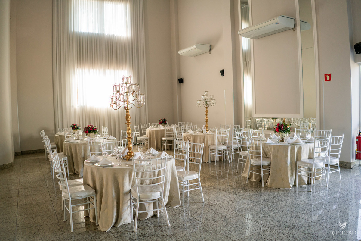 Decoração de casamento do Le Partie Comemorações
