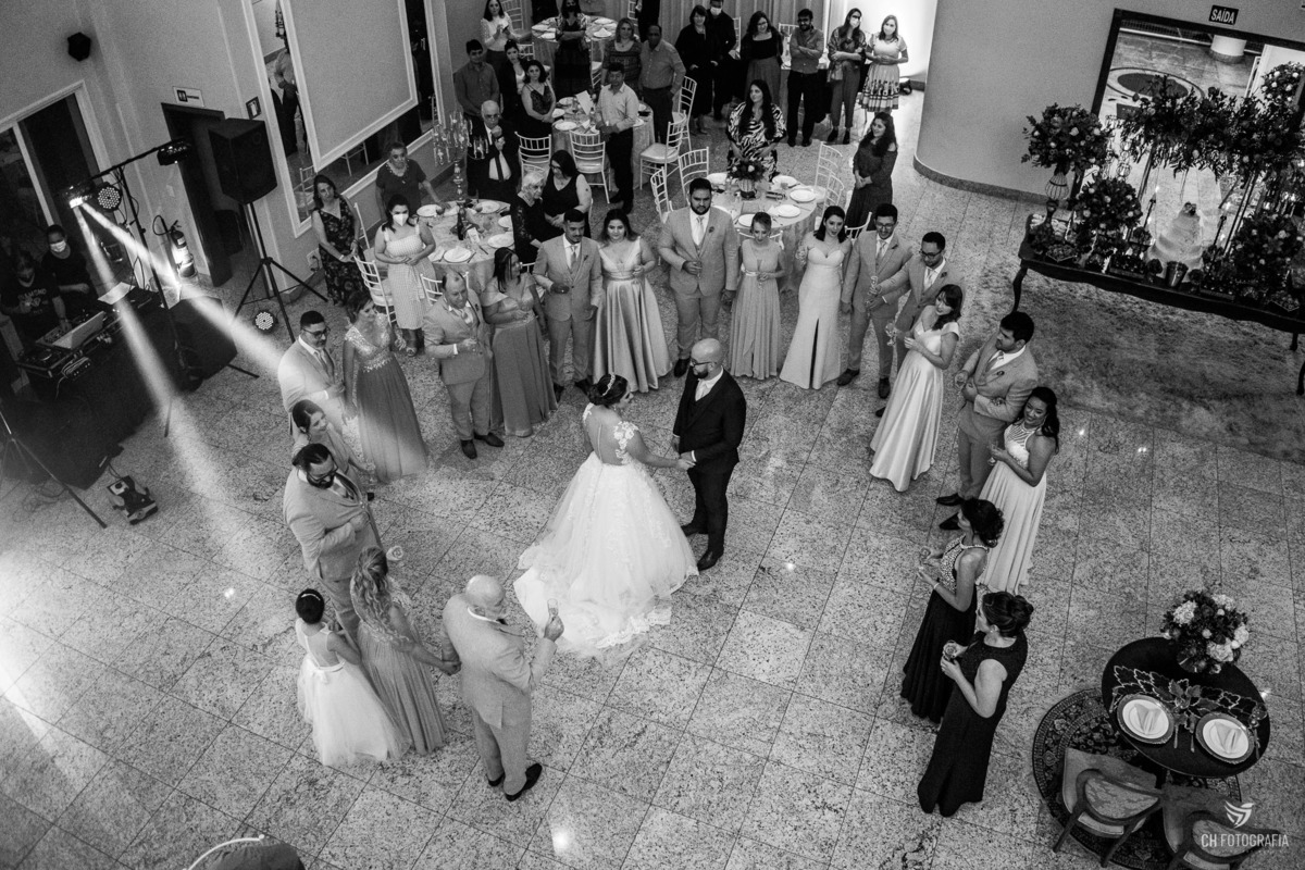 Fotos de casamento no Le Partie Comemorações