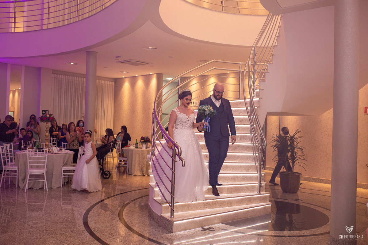 Fotos das escadas do Le Partie Comemorações