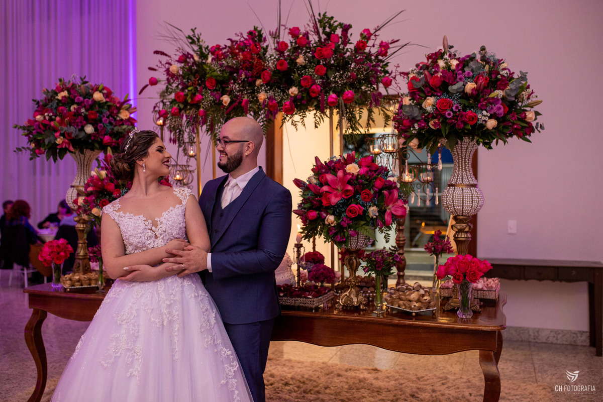 Le Partie Comemorações, fotos dos noivos