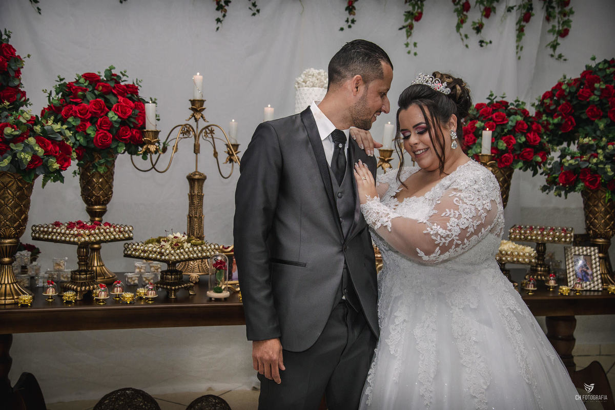 Foto do ensaio Thash the dress dos noivos